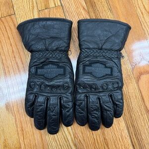 Harley-Davidson Women’s Black Leather Riding Gloves